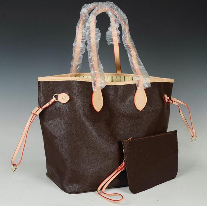 

F1 2pcs/set Designer bags womens handbags GGLouisbags_18 ladies composite bag tote PU leather clutch shoulder bags female purse with wallet, 46*28*15cm