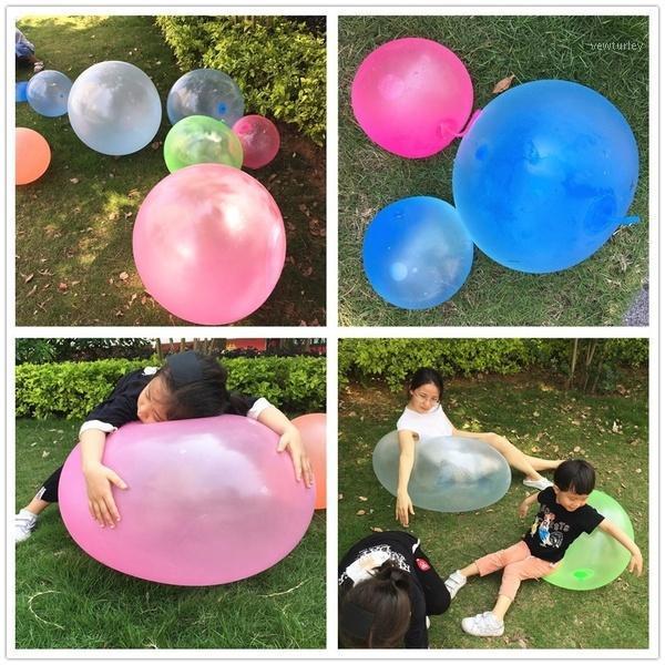 

Party Decoration Children Outdoor Soft Air Water Filled Bubble Ball Magic Giant Balloon Toy Fun Game Summer For Kids Inflatable Gifts