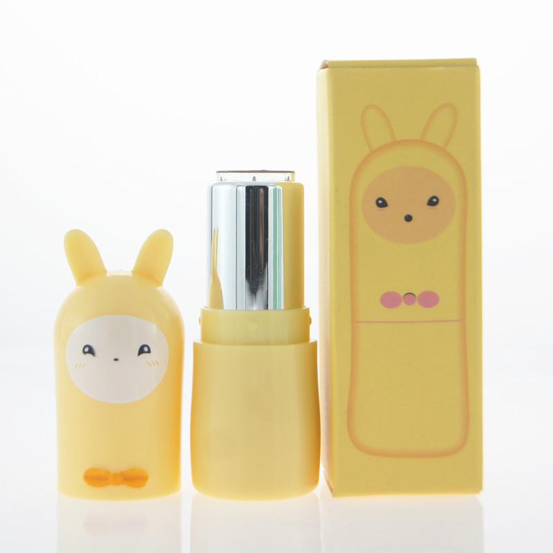 

Storage Bottles & Jars 1pc Empty Lipstick Tube With Box Lip Protector Packaging 3.5g Children's Cartoon Cute Alpaca Pattern Plastic Cosmetic