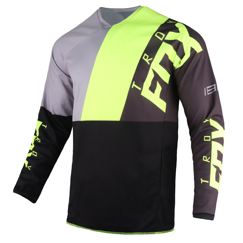 Motocross Jersey 180 Race Long Sleeve Mountain MX Dirt Bike Offroad Cycling Motorcycle Street Moto Black Clothes Mens-image-746758395