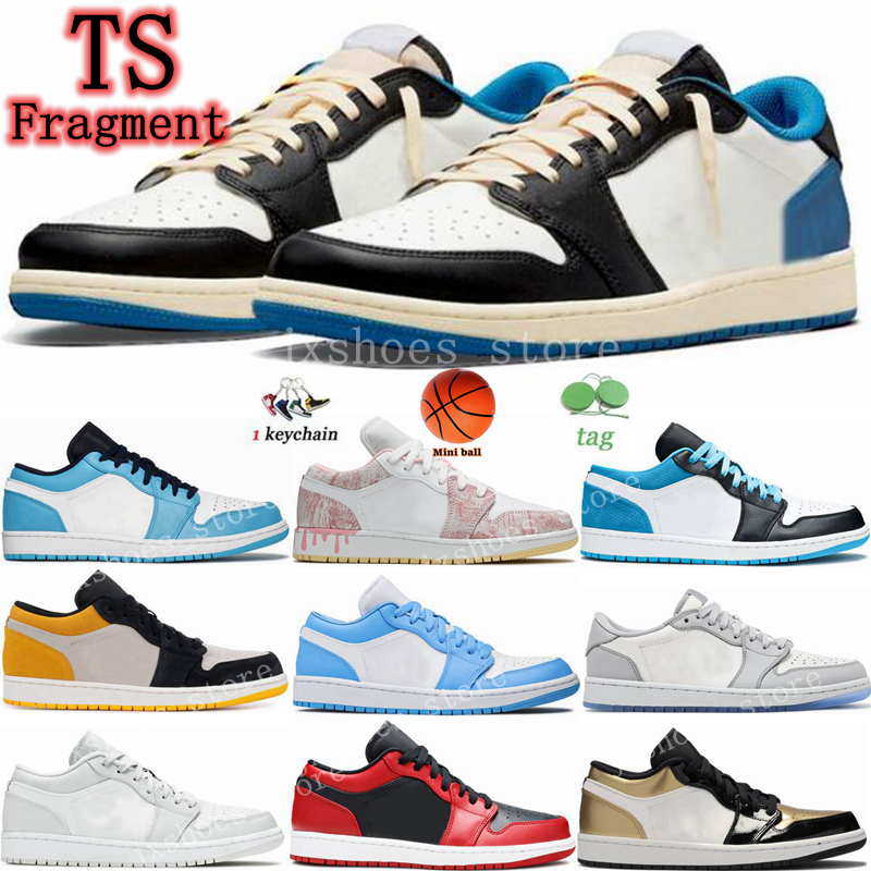 

Low Jumpman 1 1s UNC Mens Basketball Shoes Pine Green Pairs University Blue Smoke Grey Starfish Red Obsidian Bred Chicago Black Toe Men Women Trainer Sports Sneakers, 48