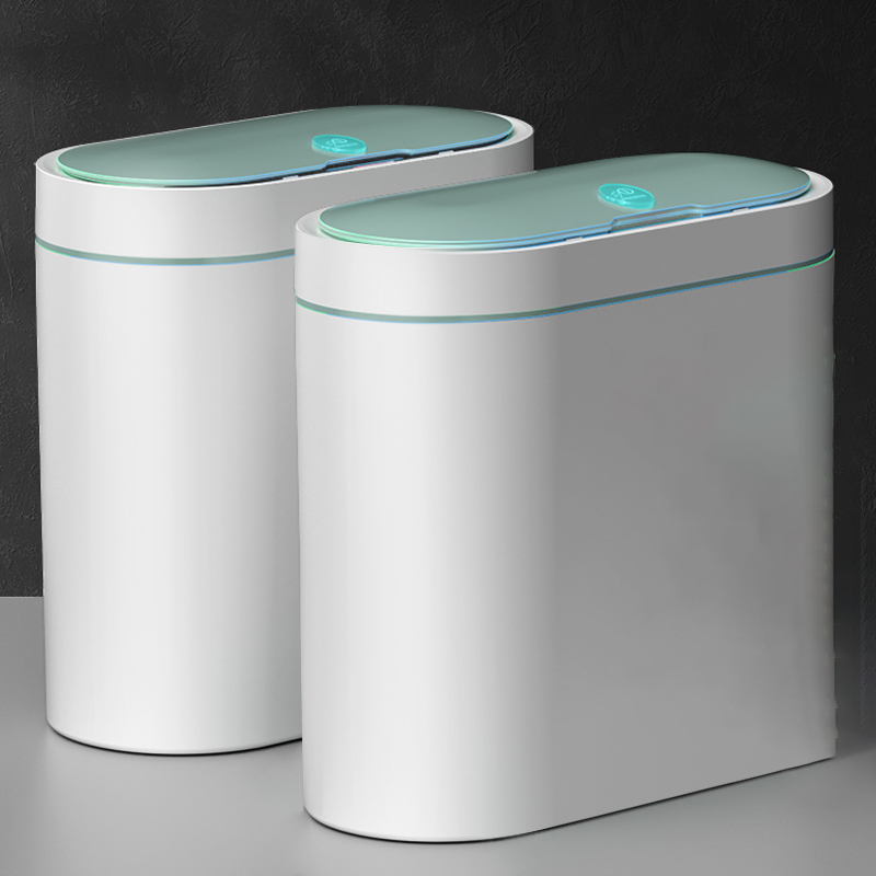 

Joybos Electronic Automatic Trash Can Smart Sensor Bathroom Waste Bin Household Toilet Waterproof Narrow Seam