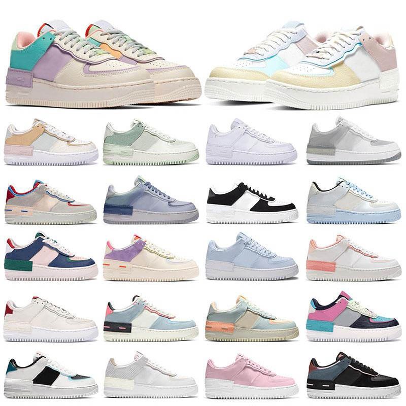 

2021 1 shadow Fashion Women shoes dunk utility triple black white pale ivory trainers sports sneakers size 36-40