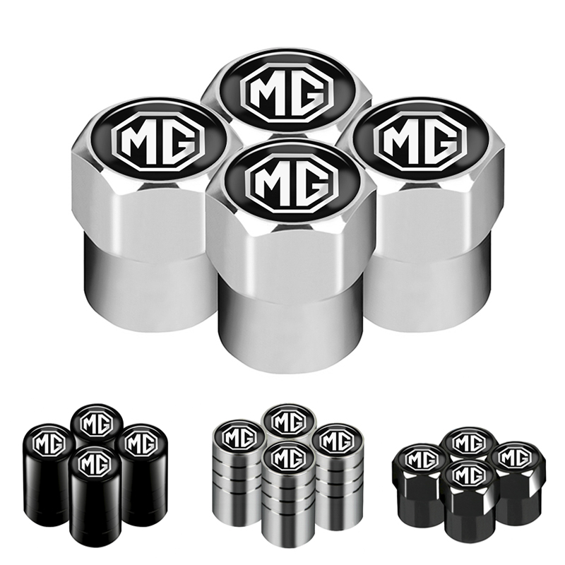

Car styling 1pcs Metal Wheel Tire Valve Caps Stem case For MG ZS GS 5 Gundam 350 Parts TF GT 6 Auto Accessories
