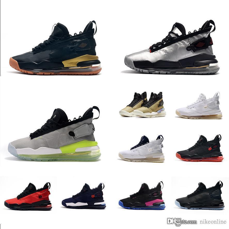 

Mens jumpman proto max 720 shoes What the Lebron 19 sneakers Black Gold Pure White Bred Red Purple Metallic Silver max720 tennis with box