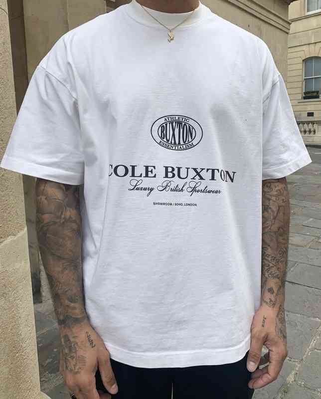 

Cole Buxton T-shirt Men Women Shirt 100% Cotton High Quality Ees CbQ96M, White