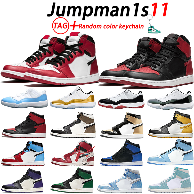 

Top Breathable Basketball Shoes Jumpan1s OGUNC Obsidian University Blue Royal Toe Men's and Women's High-Top Sneakers, Customize