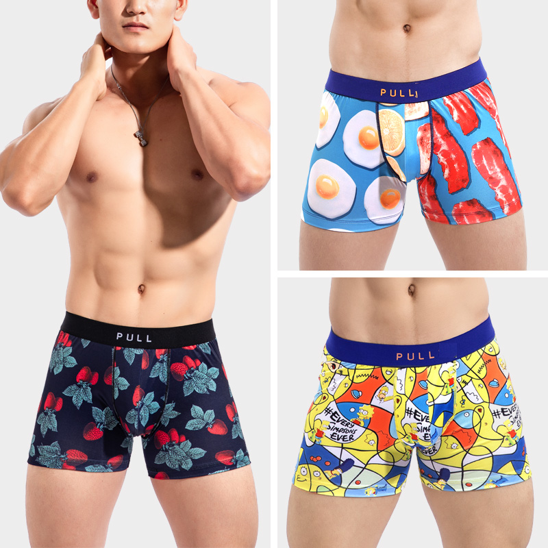 

2021Summer mens underwear vogue boxers male pull out fr men Trunks20th Anniversary New IN stberry disinfection, Strawberry