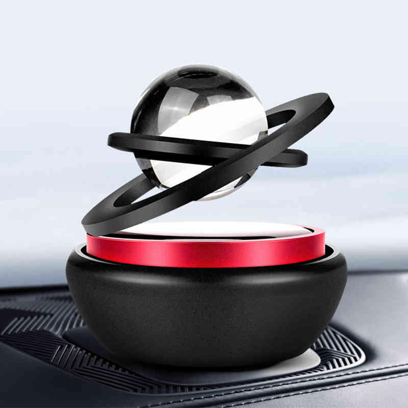 

Solar Base Interior Perfume Seat Creative Rotating Aromatherapy Decoration Car Accessories