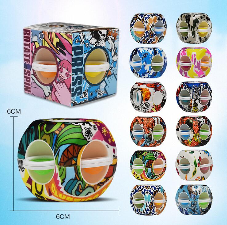 

Spinner Turn cube Toy Bubble Music Children's Educational Decompression Toys