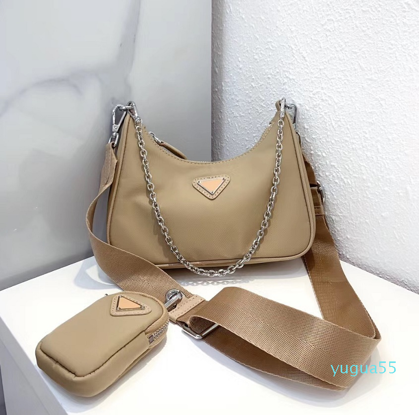 

Re Edition 2021 nylon Designers shoulder bags high quality leather handbag designer best-selling lady cross-body luxury chain bag tote