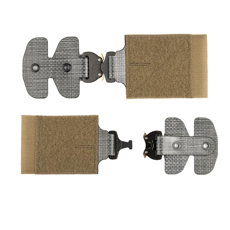 

Hunting Jackets Tactical Vest Quick Release System Military Composite Plate Removal Buckle Gear Accessories, Camo;black