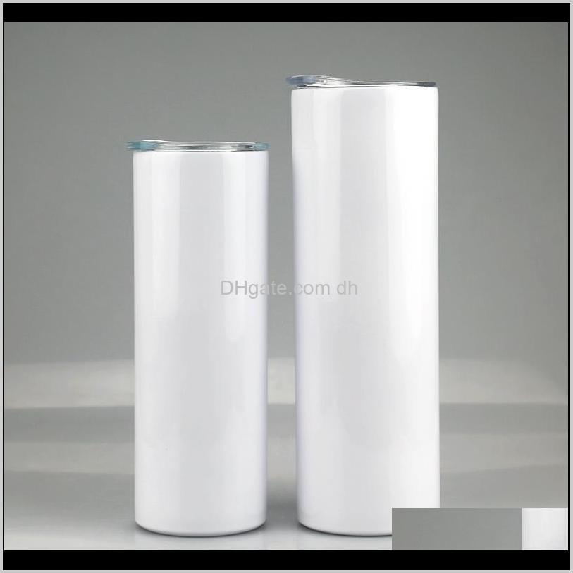 

Tumblers 30Oz 20Oz Blank Sublimation Skinny Tumbler Diy Stainless Steel Cup Double Wall Vacuum Insulated Coffee Mug With St Sea Ahwol Ulmzs