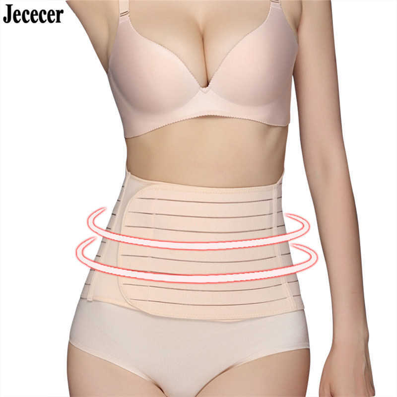 

Women Postpartum Girdle Waist Trainer Belts Belly Sheath Modeling Strap Tummy Control Corset Slimming Body Shapewear 3 in 1 210708, 2367 nude