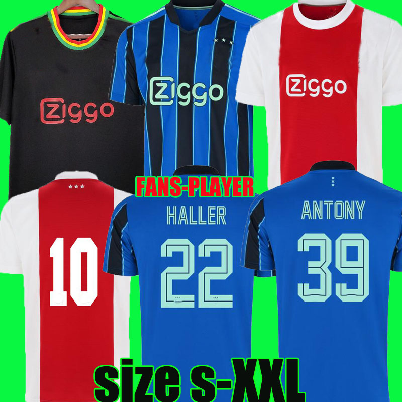 

Haller amsterdam AjAx soccer jersey HOME 2021 2022 player version KUDUS ANTONY BLIND PROMES TADIC NERES CRUYFF 21 22 men + kids kit football shirt away third uniforms, 20/21 away