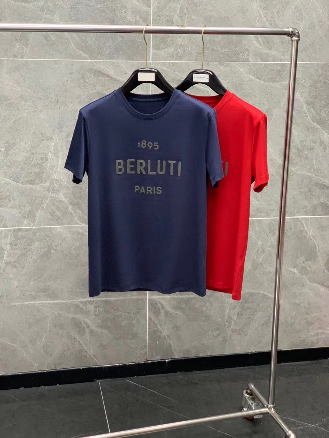 

2021 fall and winter new fashion mens letter decoration t shirts ~ CHINESE SIZE tshirts ~ mens new designer short sleeve t shirts, Black