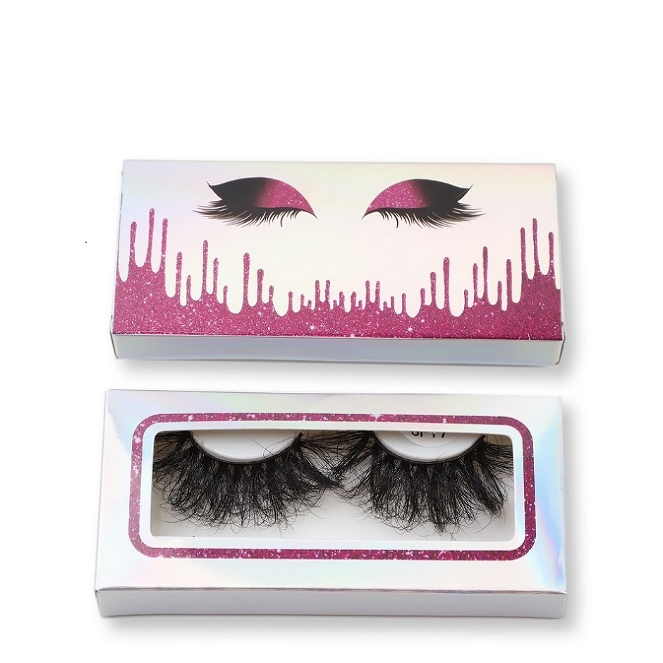 

25mm Chaotic Mink Eyelashes Fluffy Messy Long 3d Lashes Dramatic Lasting False Eyelash Makeup Tools Faux Cils For Beauty