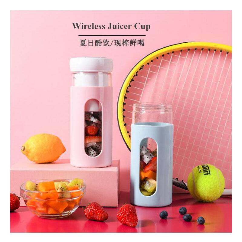 

300ml Portable Glass Juicer Small Household Cup Mini Electric Fruit Juice Machine Freshly Squeezed Juicers