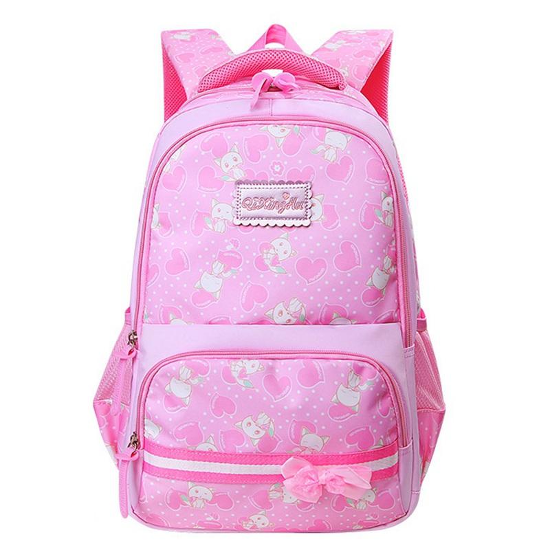 

Orthopedic Children School Bag For Girls Kids Backpack Princess Cute Printing Satchel Schoolbag Mochila Infantil Bags