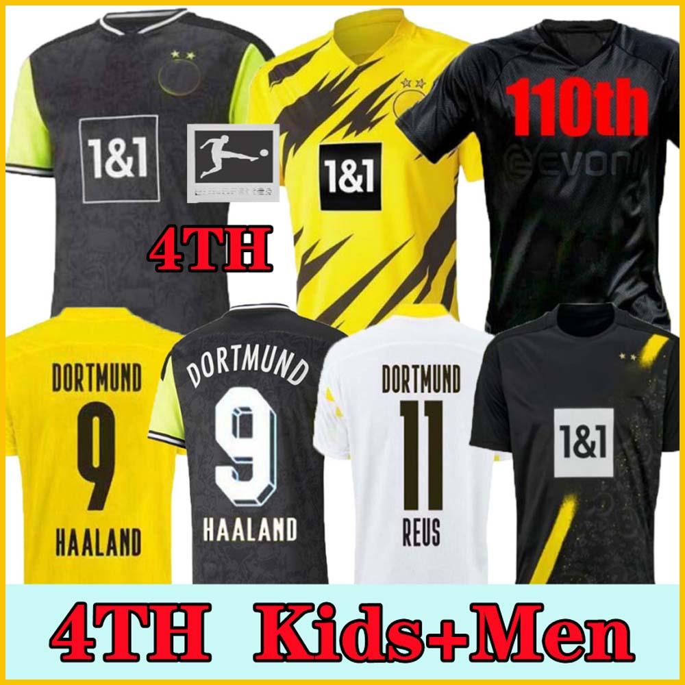 

dortmund soccer jersey Borussia 21 22 fourth 4th 2021 2022 football shirt HAALAND REUS NEONGELB BELLINGHAM SANCHO HUMMELS BRANDT men + kids, Black;yellow