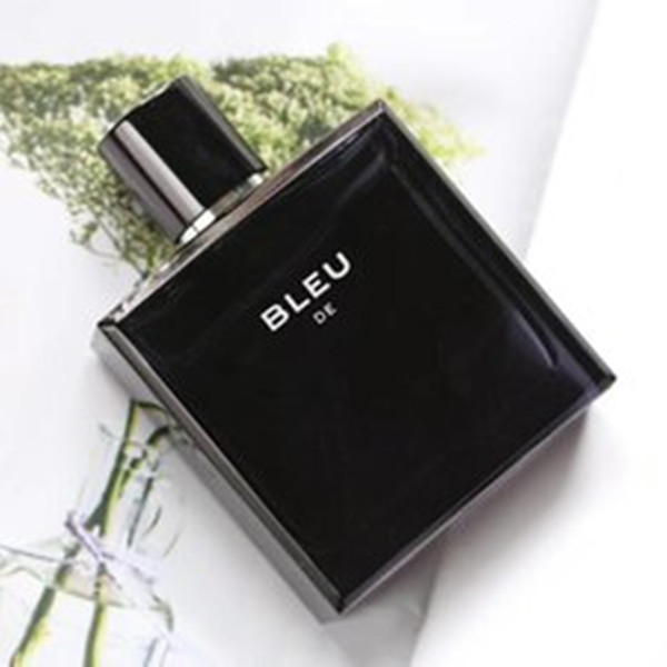 

Perfume Spray Fresh Oriental Fragrance 100ML Bleu black Bottle 3.4FL.OZ. Cologne Fresh Clean Woody Scented