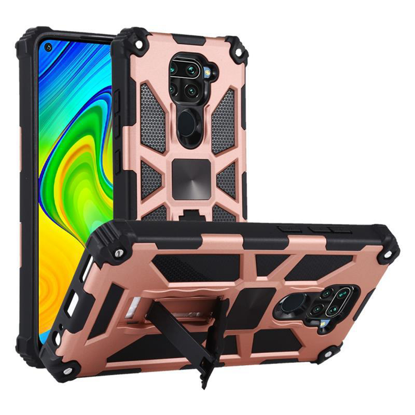

Magnetic car holder hide kickstand cases for iPhone 13 12 11 Pro Max 6S 7G 8G 6-7-8 Plus XS XR Samsung A13 a03s A33 a73 5g coolman design cover, Rose gold