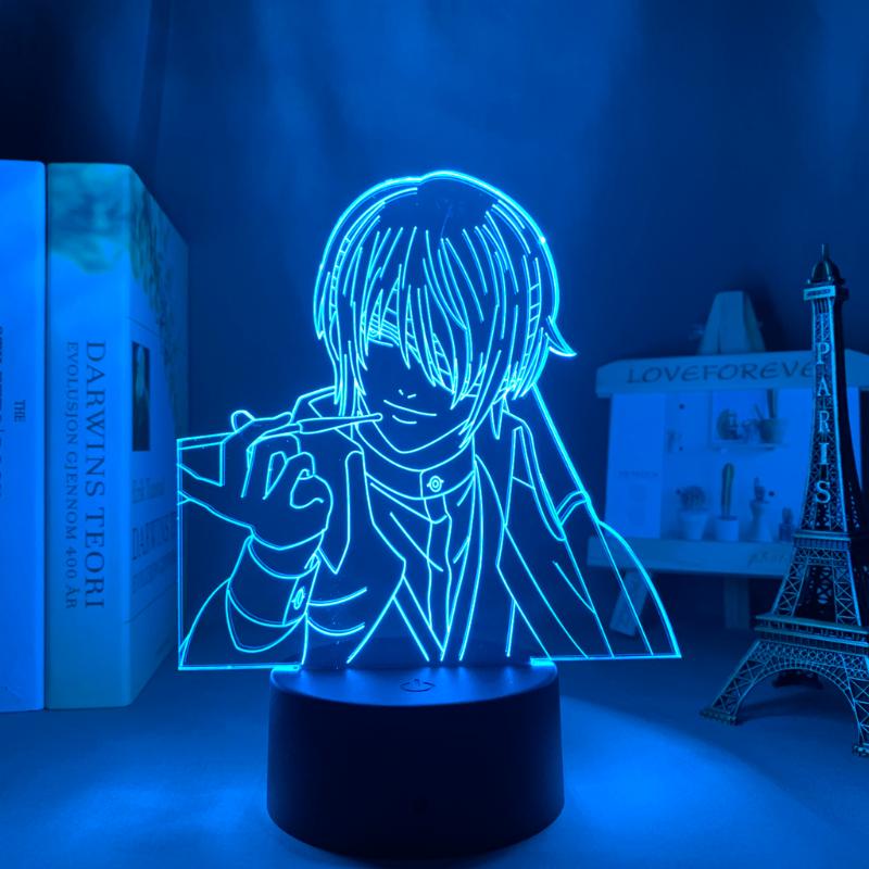 

Night Lights Anime Gintama Shinsuke Takasugi Led Light For Bedroom Decor Brithday Gift Manga Room Desk 3d Lamp