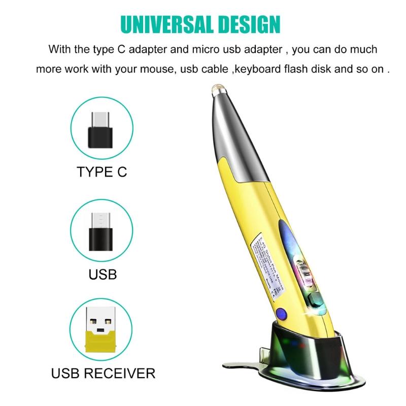 

Mice Rechargeable Right Hand And Left 1200 DPI 2.4G USB Wireless Mouse Touch Pen