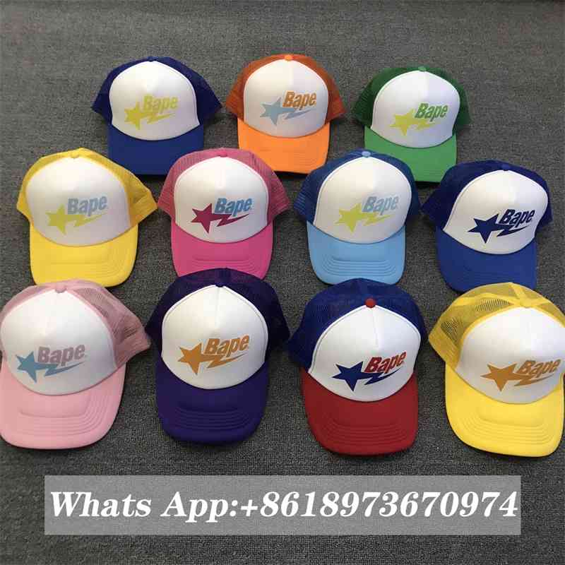

Bapesta Truck Mesh Hip-Hop Remake Cap Retro Vintage Hat Universal Summer Couple Trendy Street Style Trend 2021Hot, Whats app