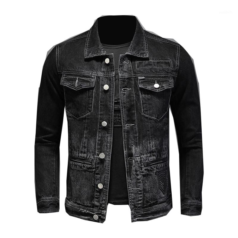 

Men's Jackets Blue Denim Jacket Plus Size Thickening Warm 5XL Winter Style