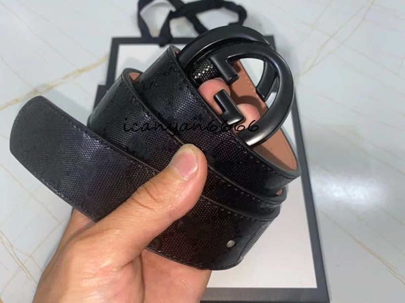 

2022 Men/women Belt Womens High Quality Belts for Men Genuine Leather Black and White Color fashion Cowhide Mens, Black;brown