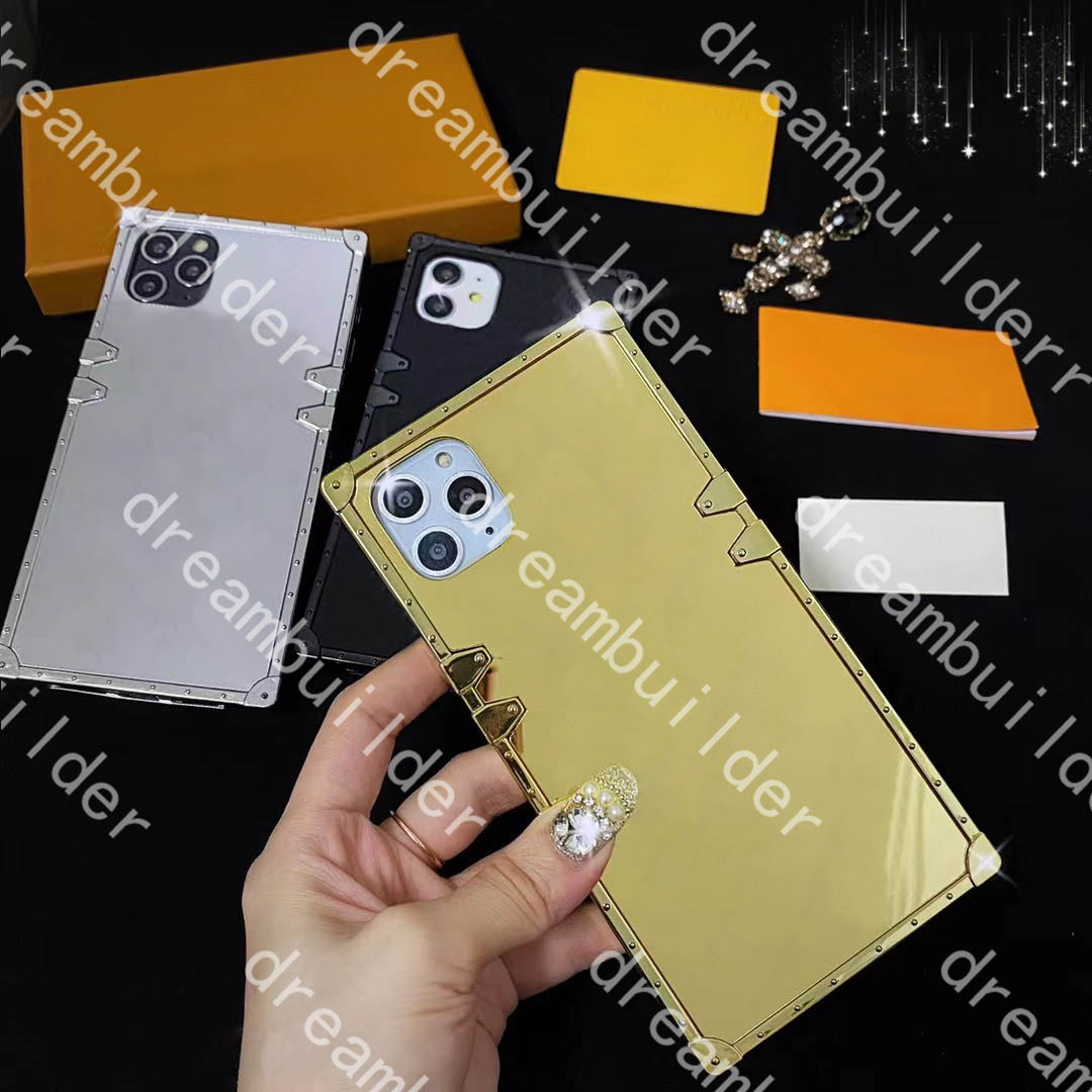 

fashion iphone 12 pro max cases mini 11 11Pro 11proMax X XS XR XSMAX 7P 8P 7 8 PLUS PU protection case designer cover with box