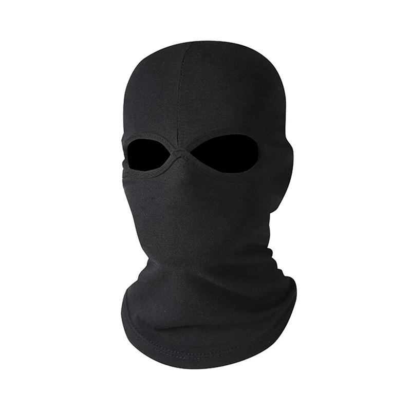 

Berets Winter Men's Balaclava Full Face Mask Hat Unisex Army Tactical Cs Windproof Caps Beanies Warm Cycling 2 Hole Elastic Hood Cap, 05