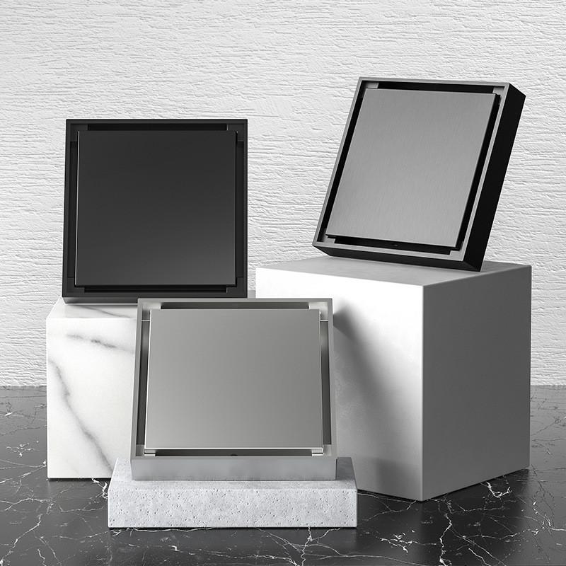 

Other Bath & Toilet Supplies Floor Drain Odor-resistant Brass Inlaid Tile Invisible Bathroom Laundry Room Odor-proof