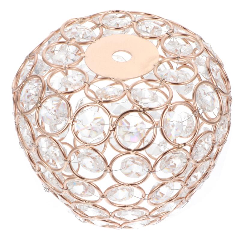 

Lamp Covers & Shades 1Pc Crystal Light Shade Unique Cover Ceiling Lampshade (Golden)
