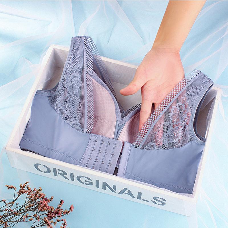 

Bras High Quality Women Bra Fashion Sexy Lingerie Lace Thin French Style Bralette Underwear Intimate Brassiere, Pink 2