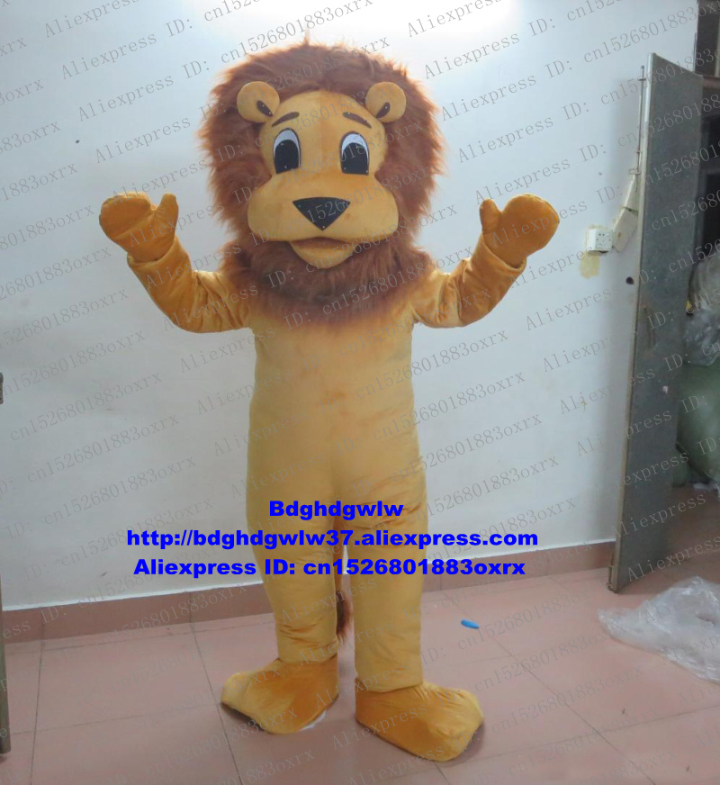 

Mascot Costumes Brown Male Lion Mascot Costume Adult Cartoon Character Outfit Suit Business Anniversary Marketplstar Marketplgenius zx1250, Default color