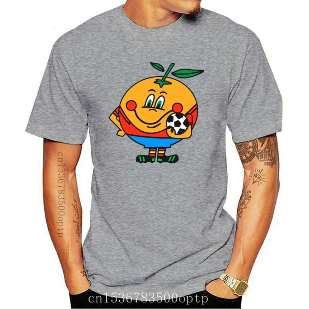 

tops Tshirt Naranjito Spain 82 Retro Custom Printed Tee Shirt, White
