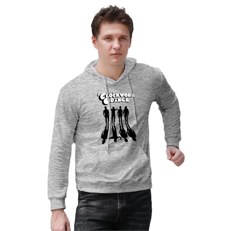 

Men's Hoodies & Sweatshirts Clockwork Orange Stanley Kubrick Autumn Cotton Hoodie Nice Outdoor Oversize Pullover Men, Black
