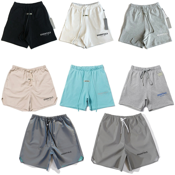 

Reflective Fear Of God Mens Shorts Pants 2021 Casual Essentials Letter-printed trousers with loose loops hip-hop fog womens Summer Short, I need other product