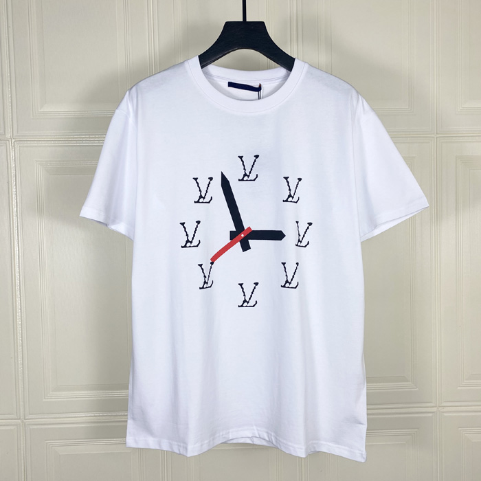 

21SS Top Qaulity Summer Mens Designers T Shirts Tees 100% Cotton Print Fashion Black White Casual Couples Short Sleeves Tee Men Women Comfortable T-Shirt L018