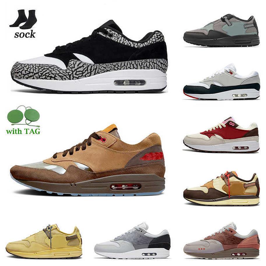 

Outdoor Sports Clot Kiss Of Death CHA Fashion Max 1 Running Shoes Elephant Baroque Brown Cactus Jack Amsterdam London Obsidian Bacon Mensa30
