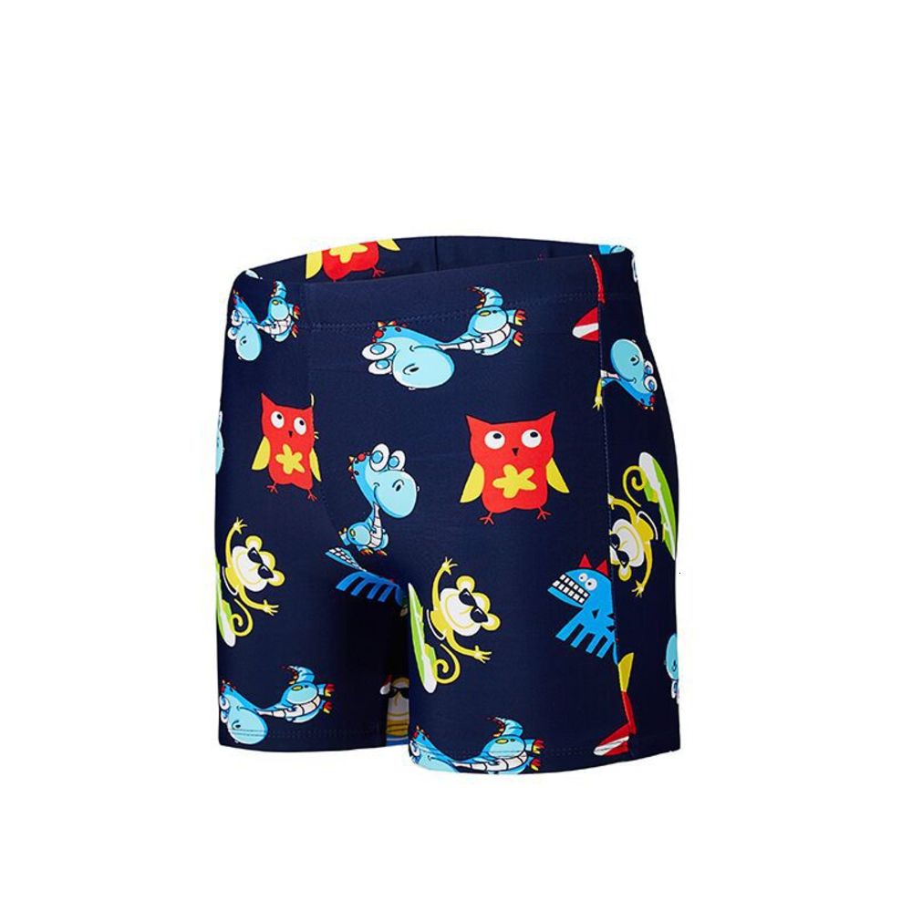 

Nabei boys' swimming pants fashion cartoon printed children's spring swimsuit, Blue