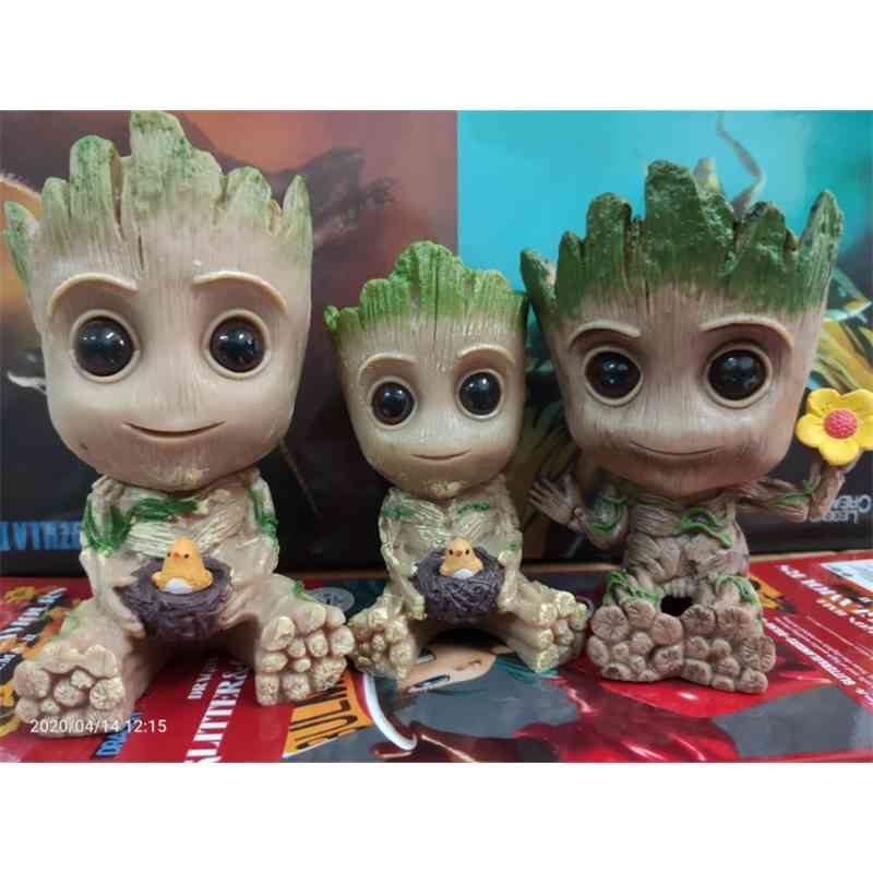 

Animation Galaxy escort flowerpot tree man grut doll hand-made ornaments
