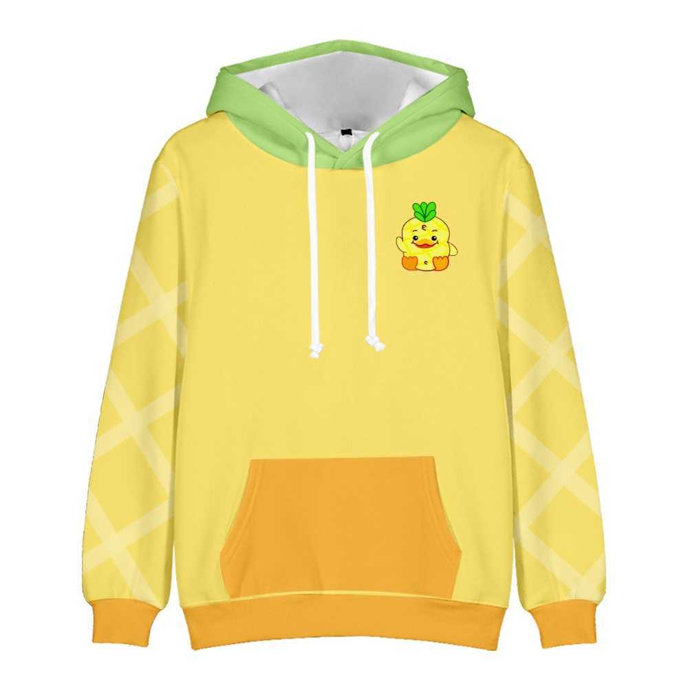 

Moriah Elizabeth Merch Hoodie Men and Women Georgie duck Sweatshirt Spring and Autumn Moriah Elizabeth Clothes pickle Kids Tops G1007, Black