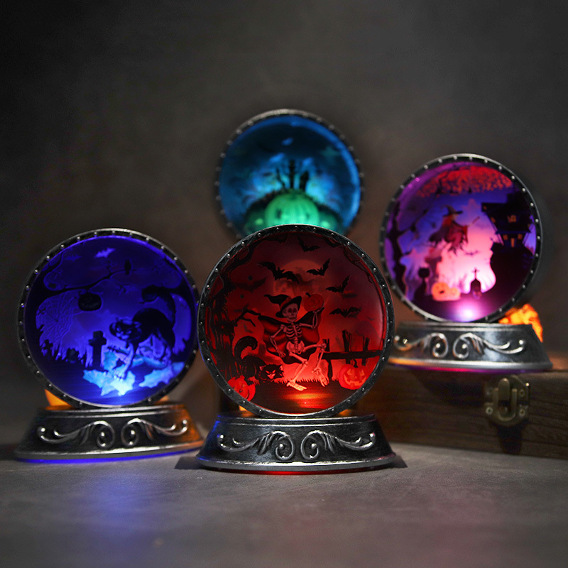 

Halloween candle light (With Battery) High Quality Novelty Holiday Atmosphere Gifts