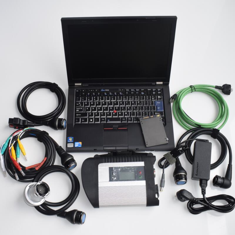 

MB Star C4 SD Connect Full Function v2023.06 Software SSD Xentry for Benz Heavy Duty Truck Car Diagnostic Tool + T410 Laptop