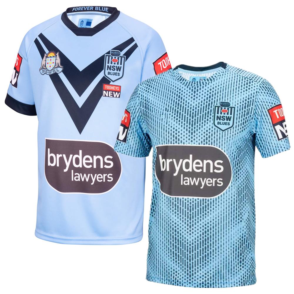 

NSW Blues 2021 Training Tee Australia 2021/22 nsw blues home jersey holden nswrl origins Rugby Jerseys League jersey Holton shirt s-5xl, 2021 home