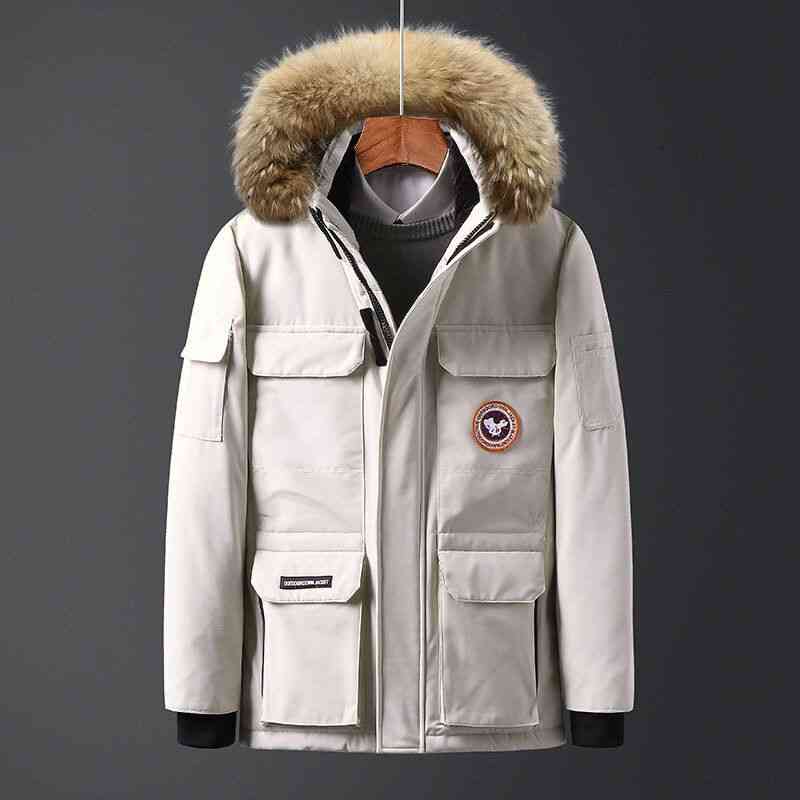 

8 Hot Front Beijing Down Jacket Store Men's Big Goose Warm Fashion Trend in Winter, Black