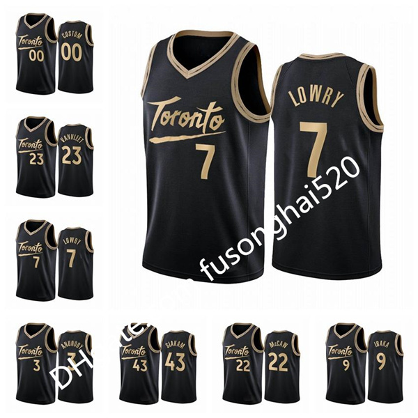 

Print Men' Women kids Any player Marc Gasol Black Fred VanVleet 23 Kyle Lowry 7 Earned Serge Ibaka Pascal Siakam Custom Basketball Jersey, Color6